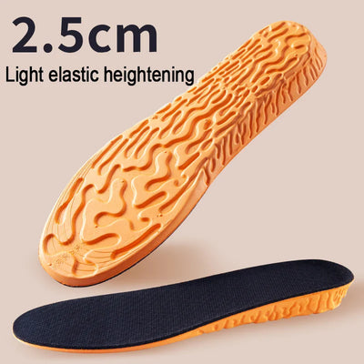 1.5–3.5cm Invisible Height Increase Insoles Sports Foot Pads