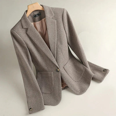 Avery One-Button Blazer