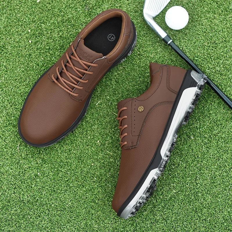 SwingMaster™ Leather Golf Shoes
