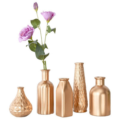 Vinthentic Gold Modern Vases