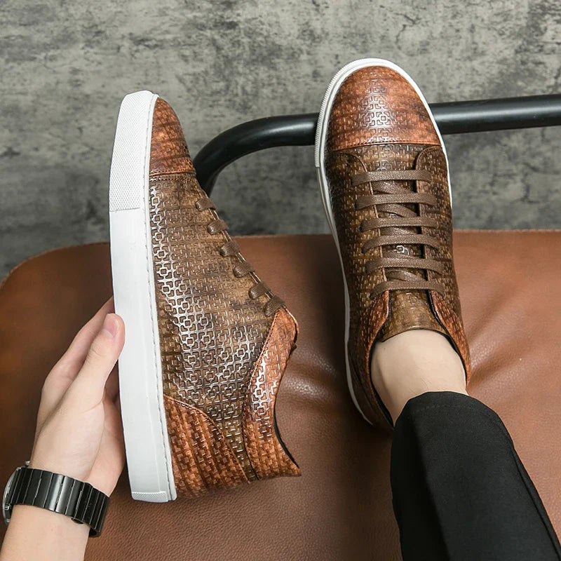 Damien Laurent Casual Leather Sneakers