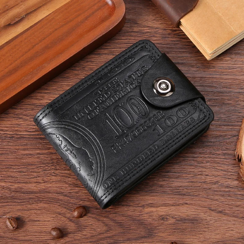 The 100 Dollar Note Leather Wallet