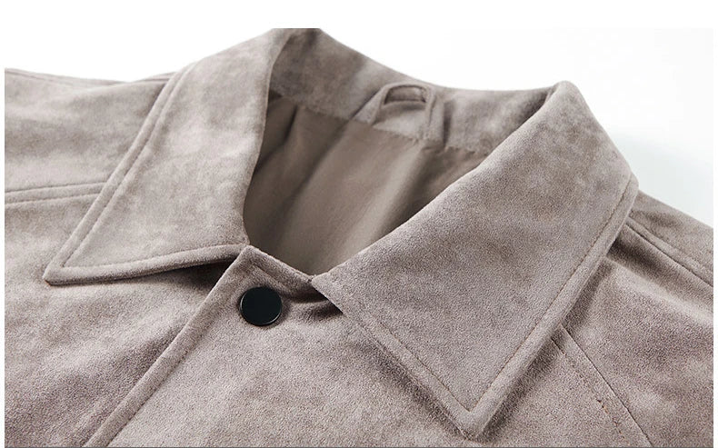 Romeo Suede Autumn Coat