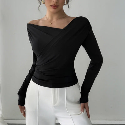 THE MARISELLE | DRAPED TOP