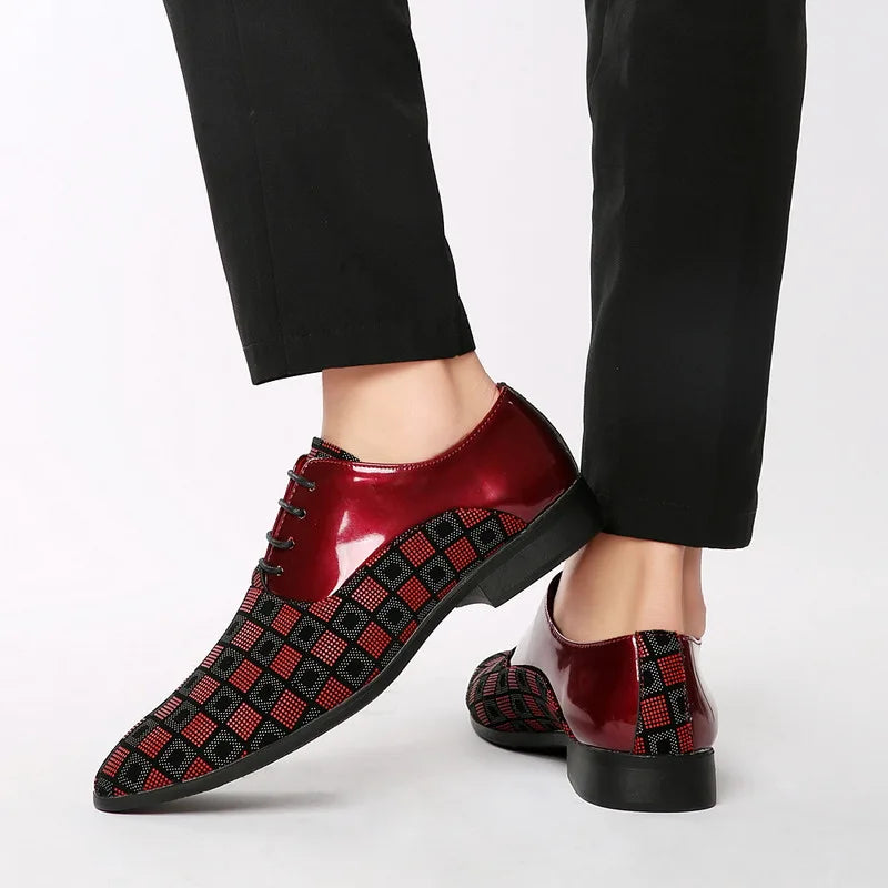 Thierry Lemoine Patterned Oxford Shoes