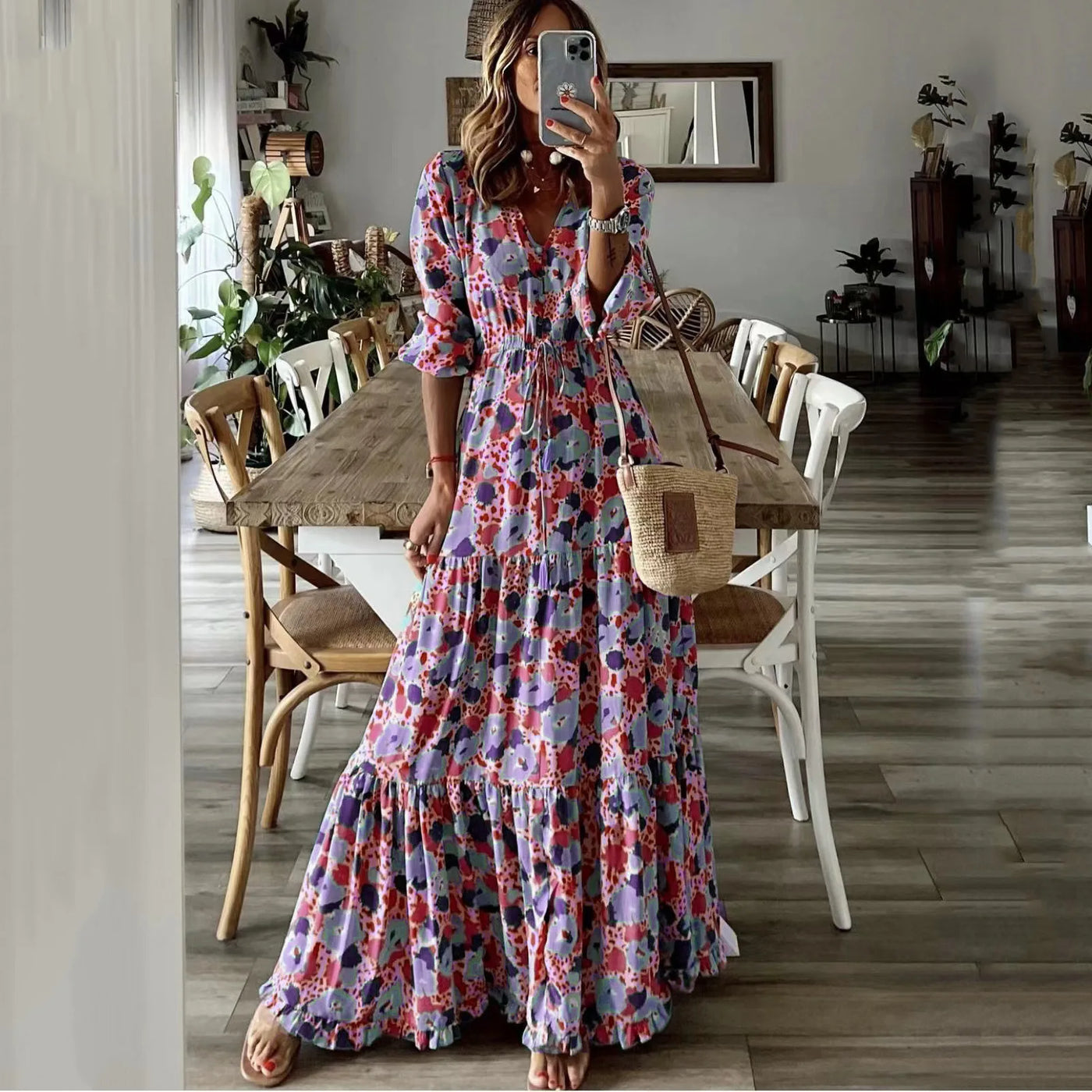 Crizza ~ Bohemian Elegant Dress