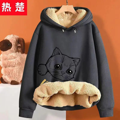 "The Kitten" Oversized Hoodie