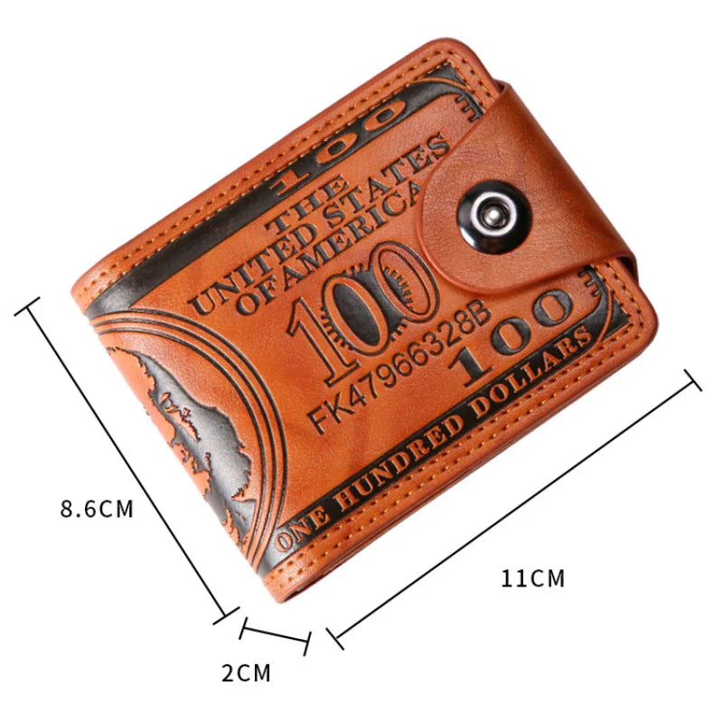The 100 Dollar Note Leather Wallet