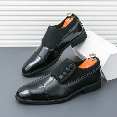 Domenico Rossini Leather Derby Shoes
