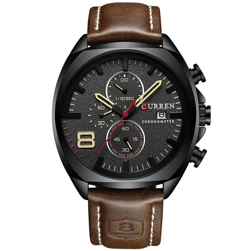 James - Waterproof Chronograph Sports Watch with Military Design