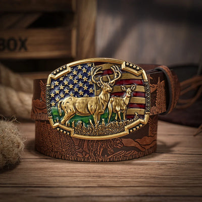 "The Cowboy" Leather Belt