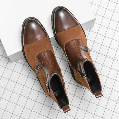 Cedric Leblanc Combat Chelsea Boots