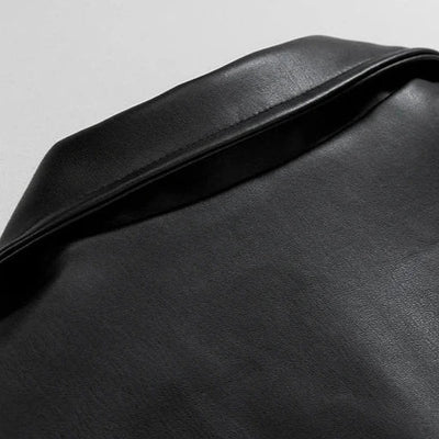 Colton | Men’s Oversized Leather Bomber Jacket