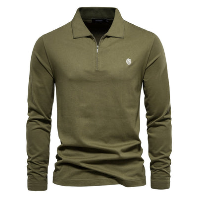 Vinthentic Heritage Men's Long Sleeve Polo