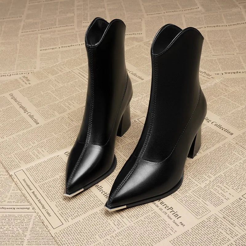 "Eleonora Costa" Block Heel Boots