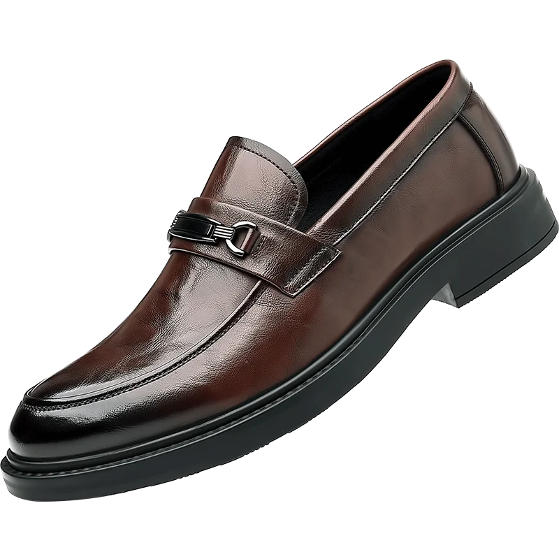 Giacomo Ferretti Orthopedic Leather Classic Bit Loafers
