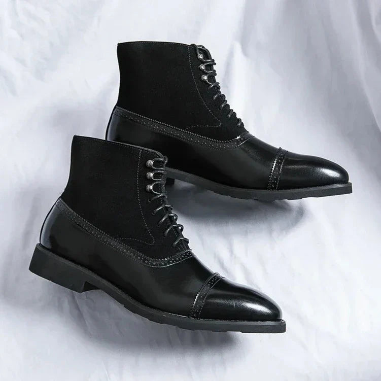 Diego Velázquez Leather Lace-up Boots