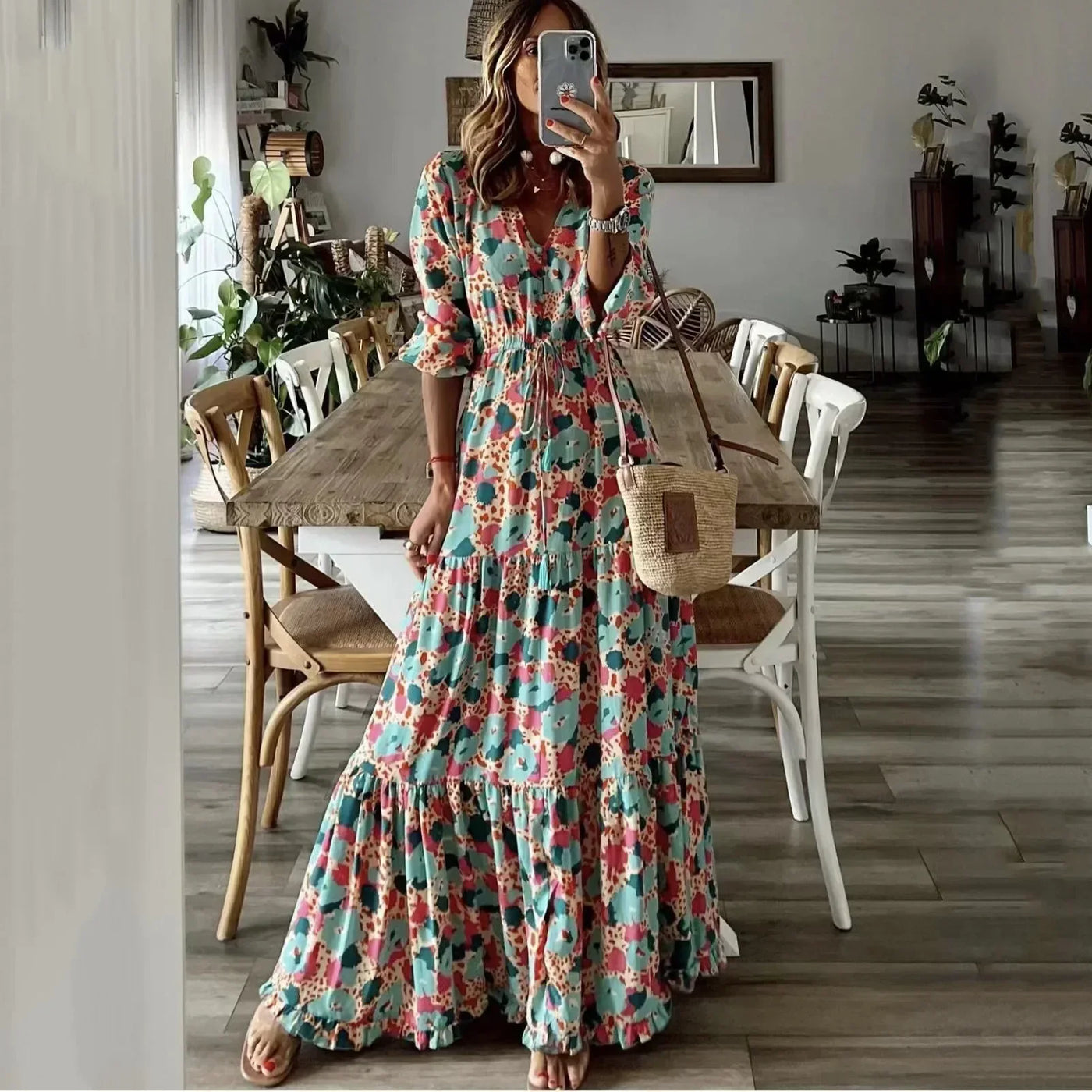 Crizza ~ Bohemian Elegant Dress
