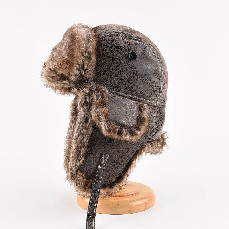 "Arctic Aviator" Fur Hat