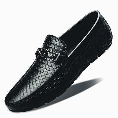 Alberto Russo™ Genuine Leather Loafers by Cristian Moretti™