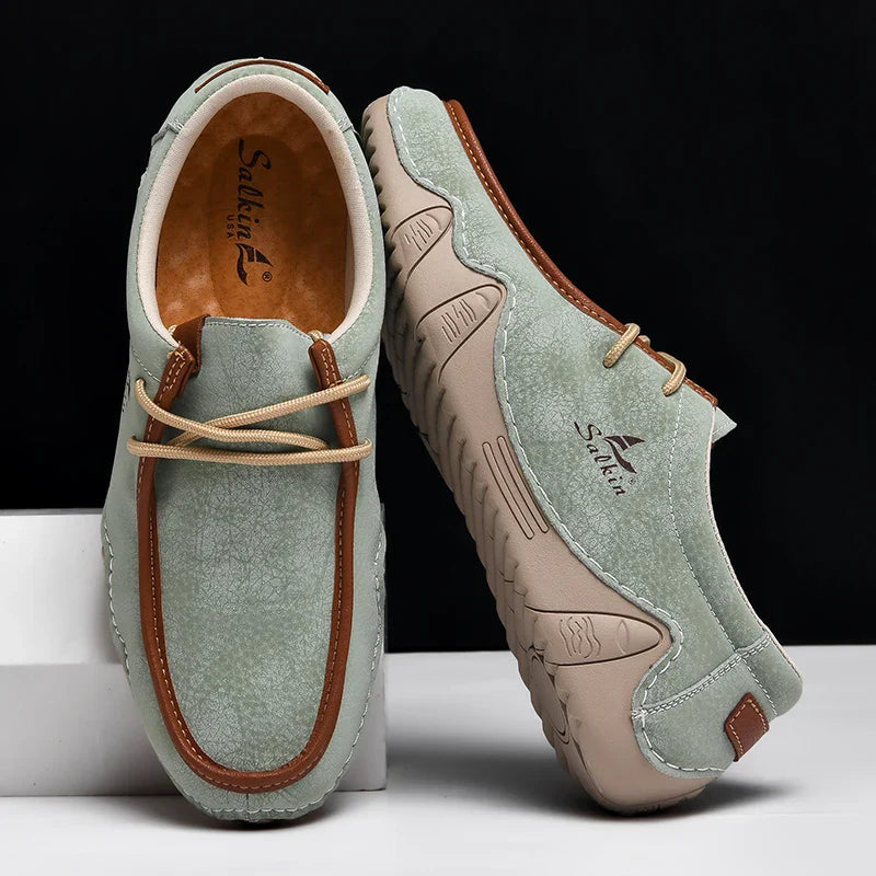 Didier Lemoine Leather Penny Loafers