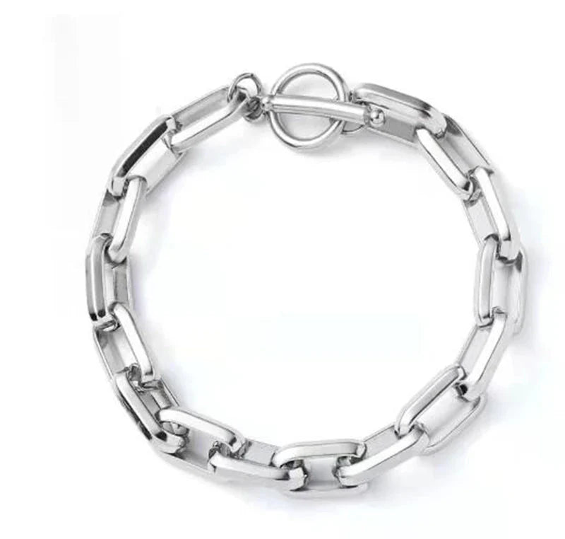 "Stratus Link" Steel Bracelet