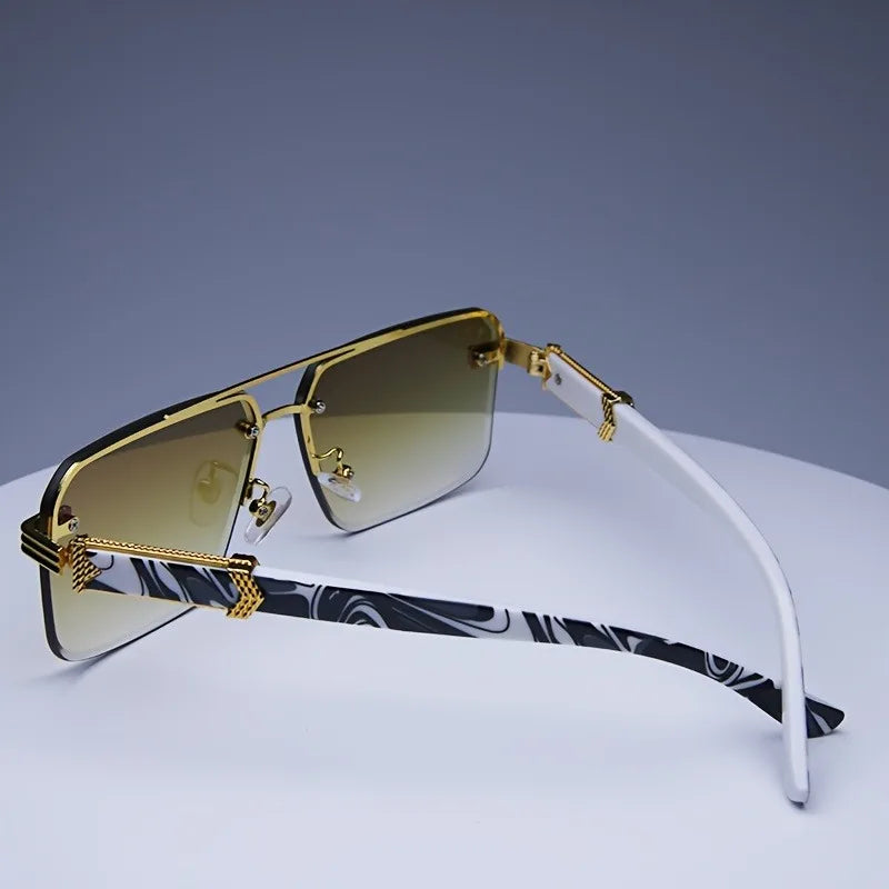 Aldo Montanari Rimless Sunglasses