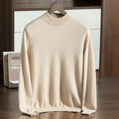 Marco Bandinelli Mock Neck Cashmere Sweater