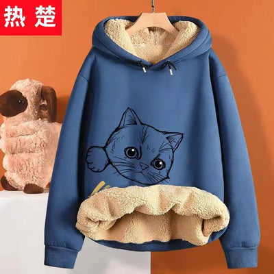 "The Kitten" Oversized Hoodie