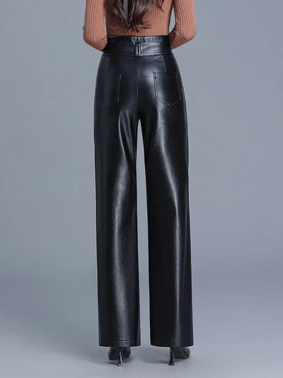 "Ginevra" Leather Pants