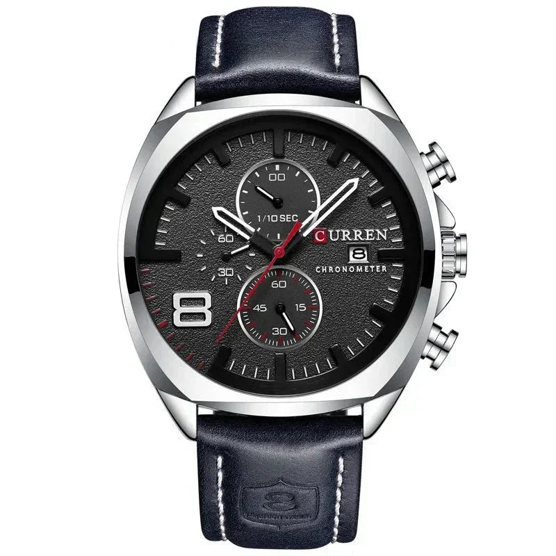 James - Waterproof Chronograph Sports Watch with Military Design