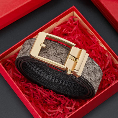 "Monarch" Business Leather Belt