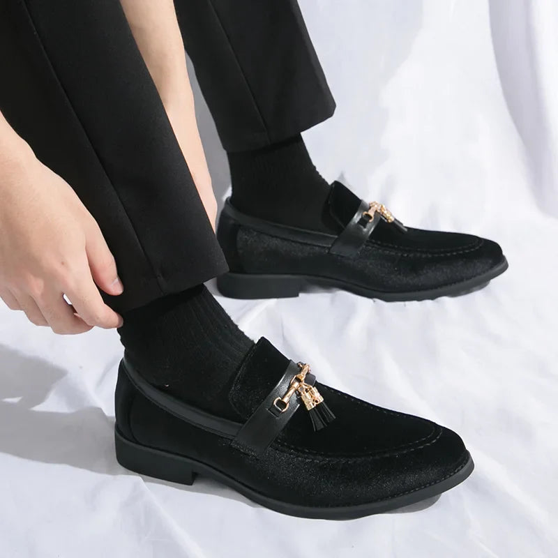 Castellano Velvet Loafers