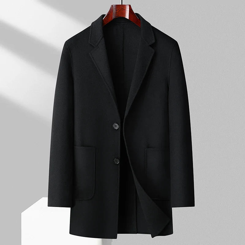 "The Gentleman’s Edge" Wool Overcoat
