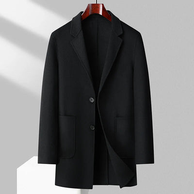 "The Gentleman’s Edge" Wool Overcoat