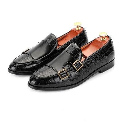 “Magnifico Alligatore" Italian Buckle Shoes