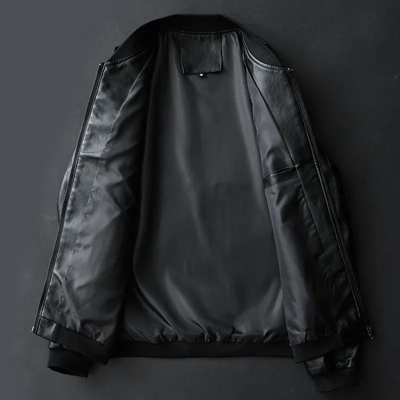 Renegade Leather Bomber Jacket