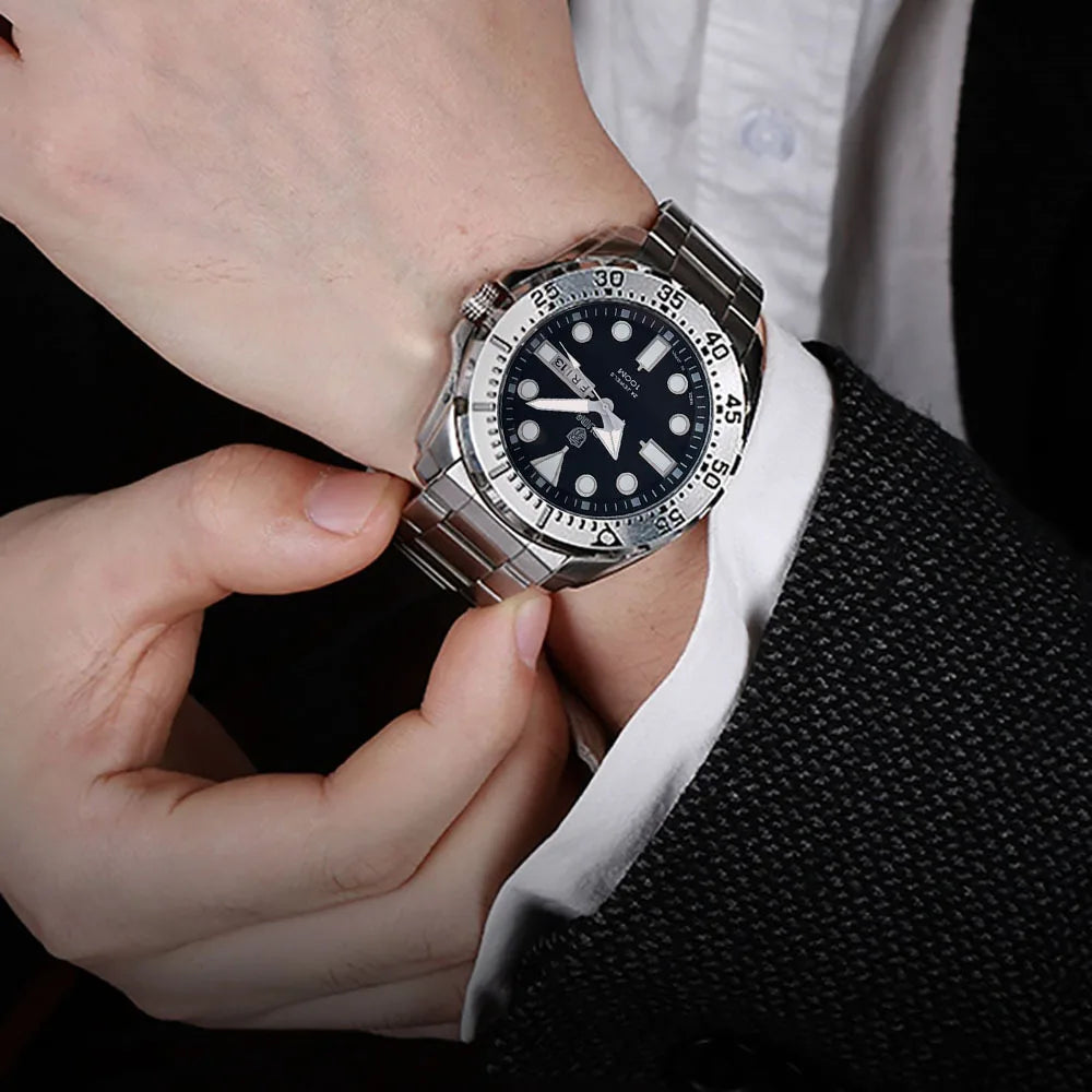 Auren – Stainless Steel Quartz Sport Watch