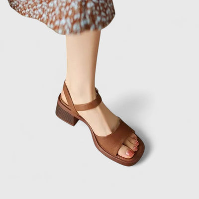 Amelia | Elegant Block Heel Sandals