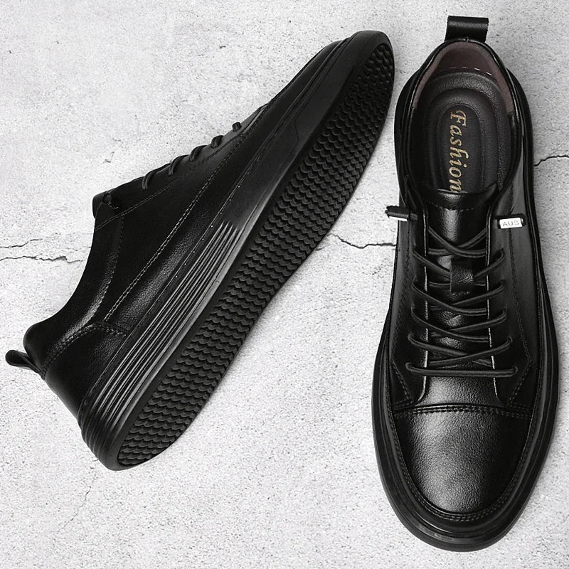 Giovanni Crespi Genuine Leather Sneakers