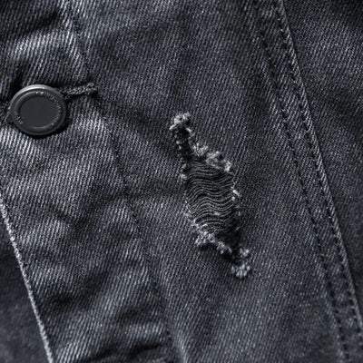 Men’s 2-in-1 Denim Jacket with Removable Inner Layer