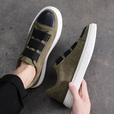 Sergio Amato Slip-on Suede  Sneakers