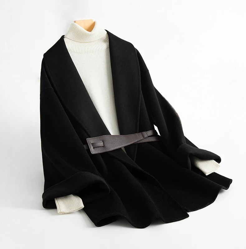 Cosmopolitan Wool Kimono Coat