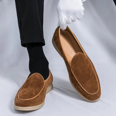 Vinthentic Torino Suede Loafers