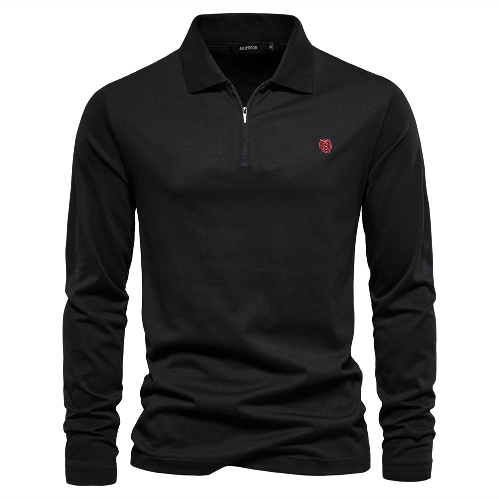 Vinthentic Heritage Men's Long Sleeve Polo
