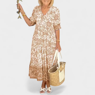 EVELYN | FLORAL TIERED DRESS