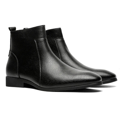 Fabio Moreschi Leather Chelsea Boots