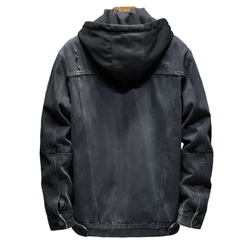 Men’s 2-in-1 Denim Jacket with Removable Inner Layer