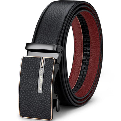 "William Polo" Premium Leather Belt
