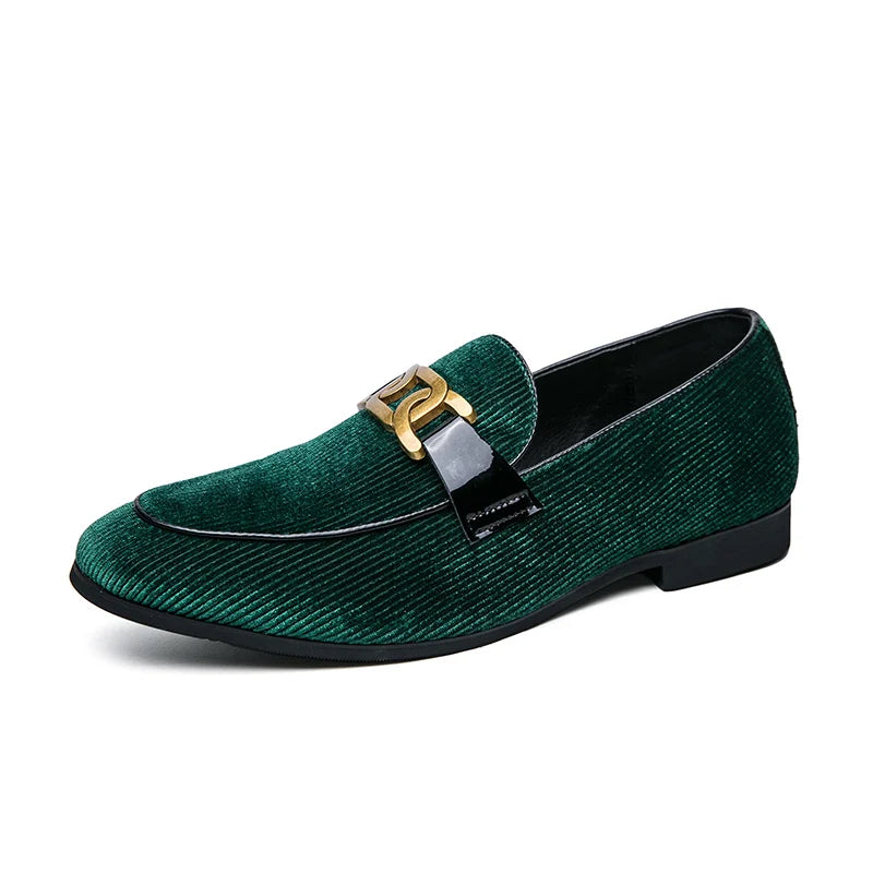 Étienne Leclerc Leather Vavlet Loafers